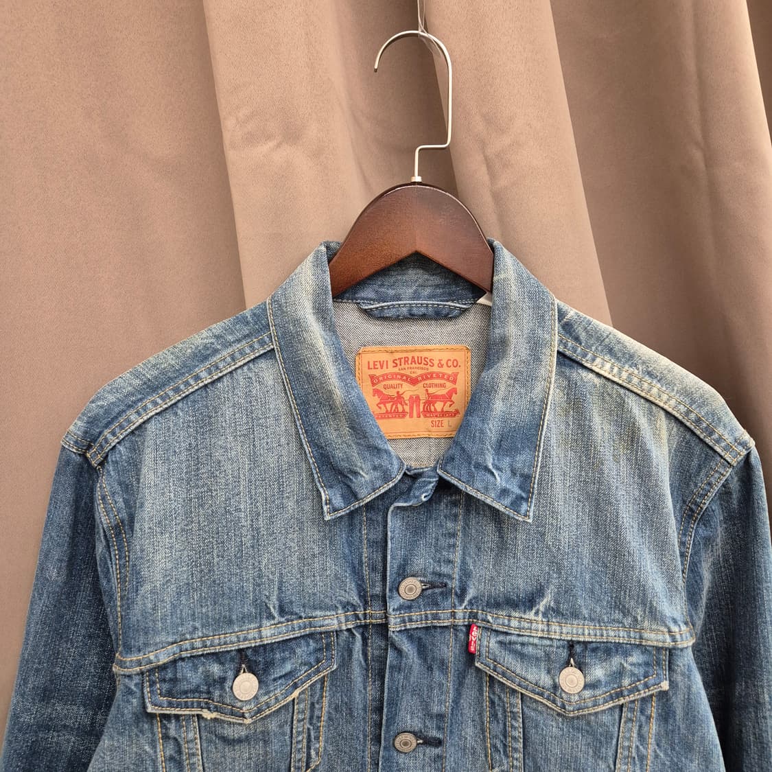 리바이스 타입3 트러커 자켓 L 상품이미지2