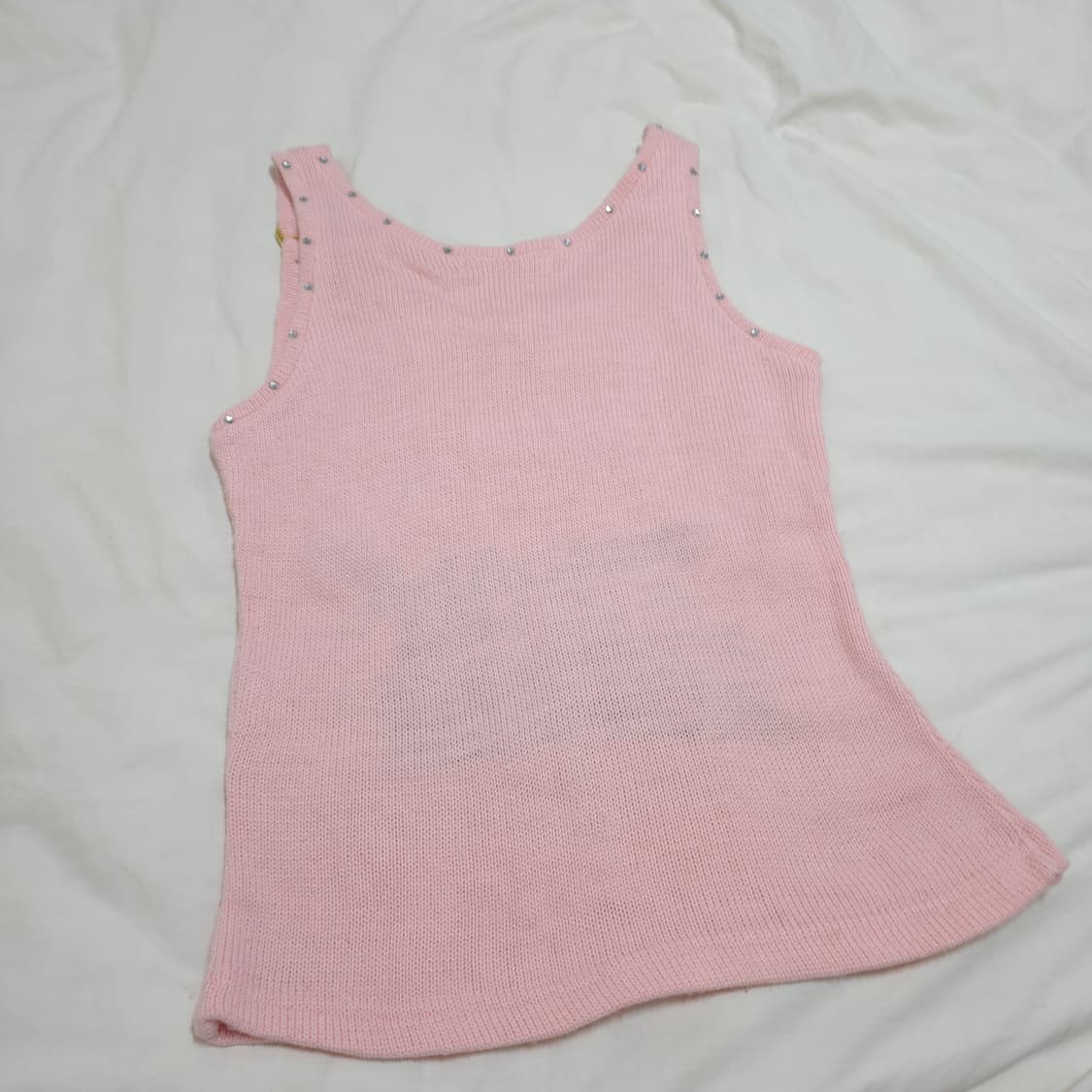 트랄라라 tralala 눈꽃 하트 큐빅 나시 딸기우유 히메갸루 상품이미지5