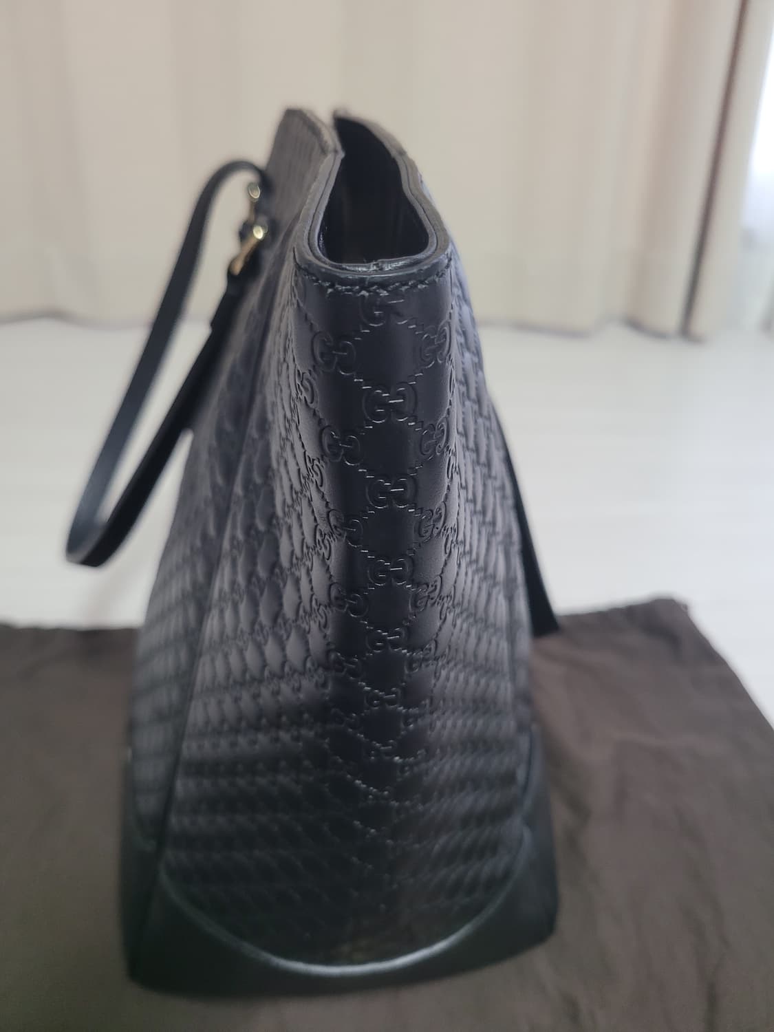 구찌 마이크로시마 토트백 숄더백 상품이미지7