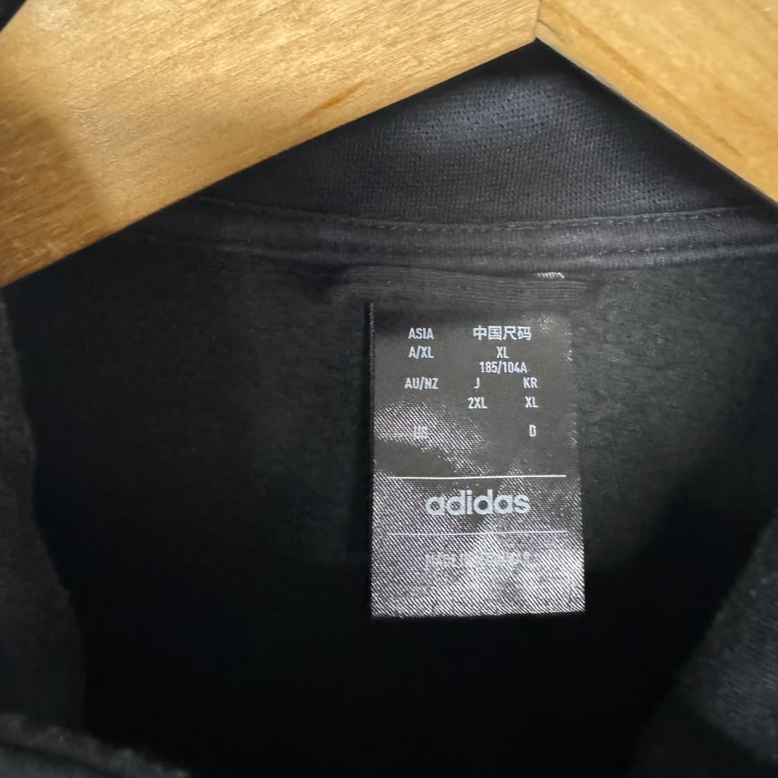 아디다스 스웻 코튼 집업 져지 상품이미지3