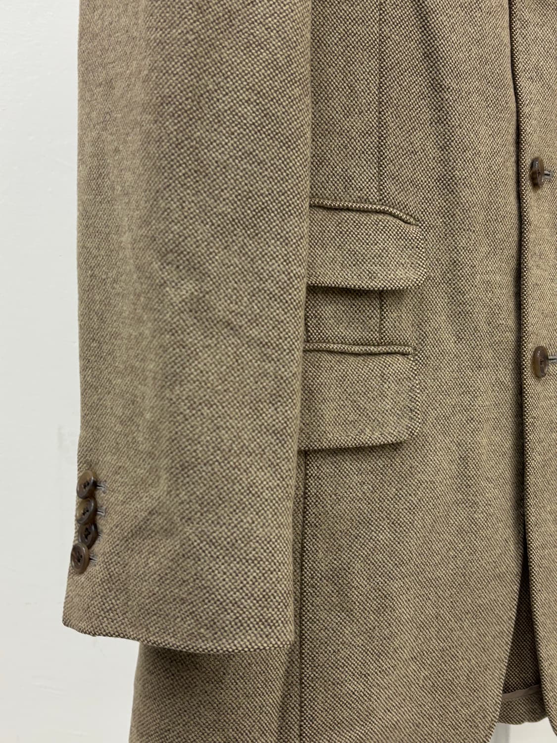 빈티지 베이지 블레이저 울 자켓 상품이미지8