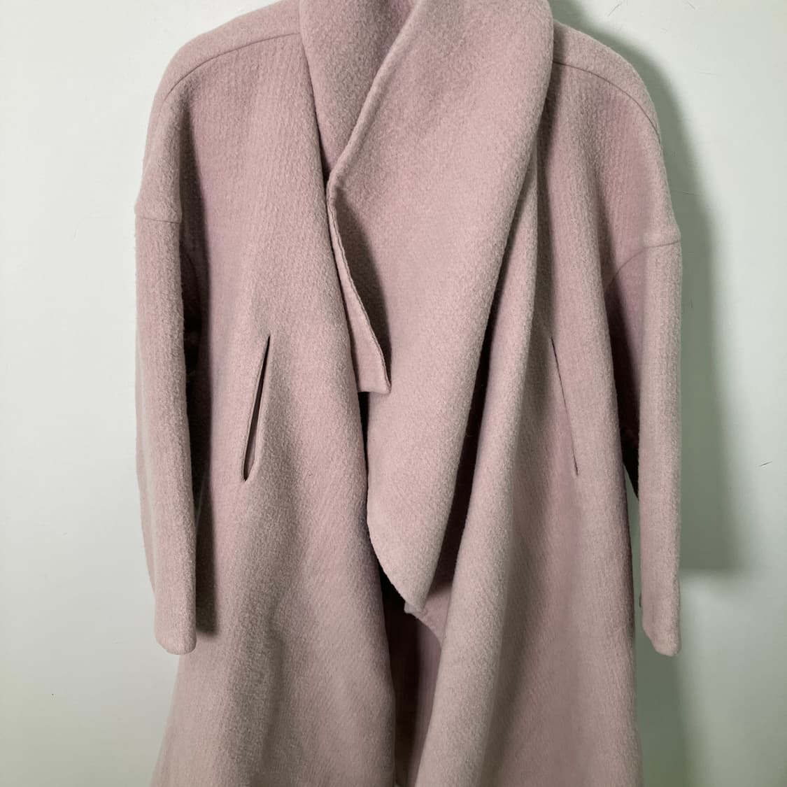 끌로에 알파카 울 롱코트 34 상품이미지4