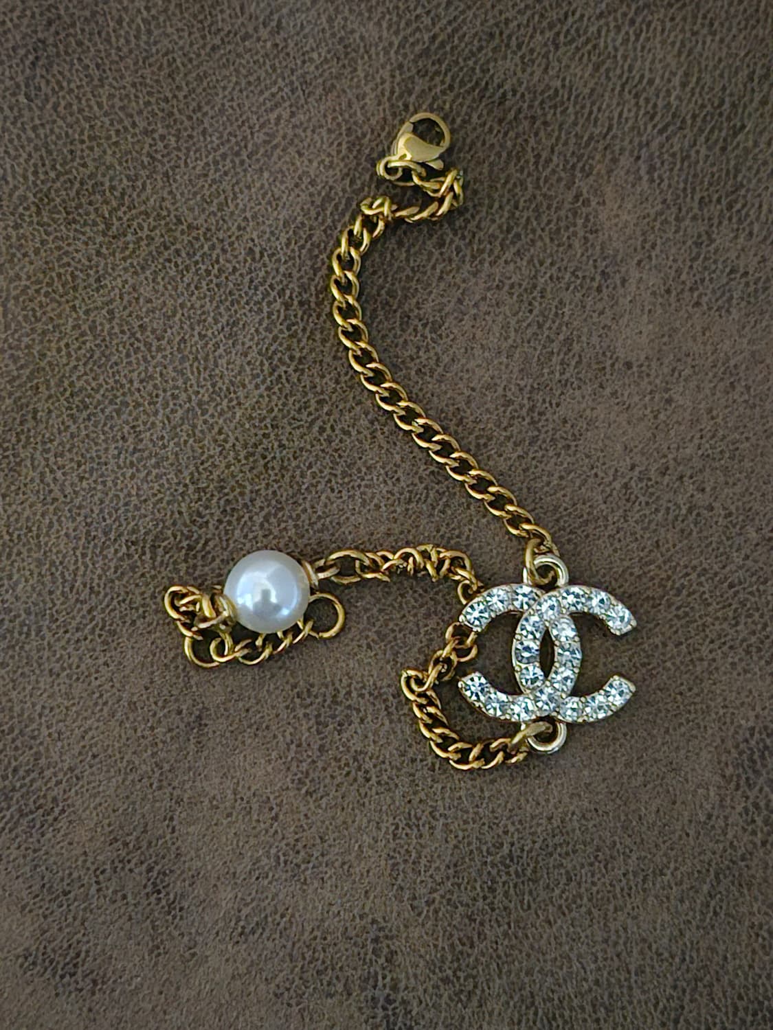 464 샤넬 정품 빈티지 업사이클링 팔찌 상품이미지4