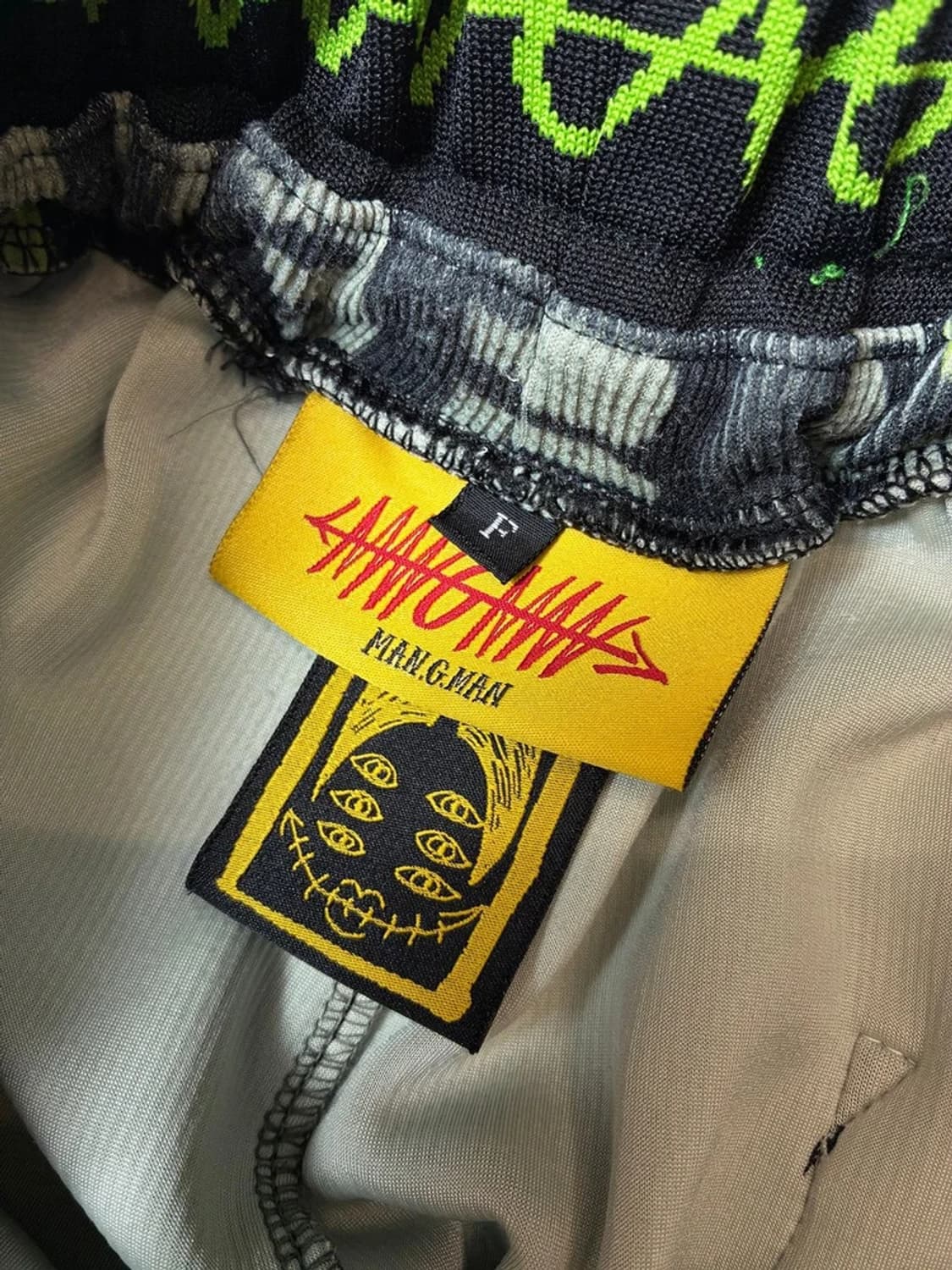 만지 MAN.G 23FW 와이드 패턴 스트링 팬츠 PN8724 상품이미지6