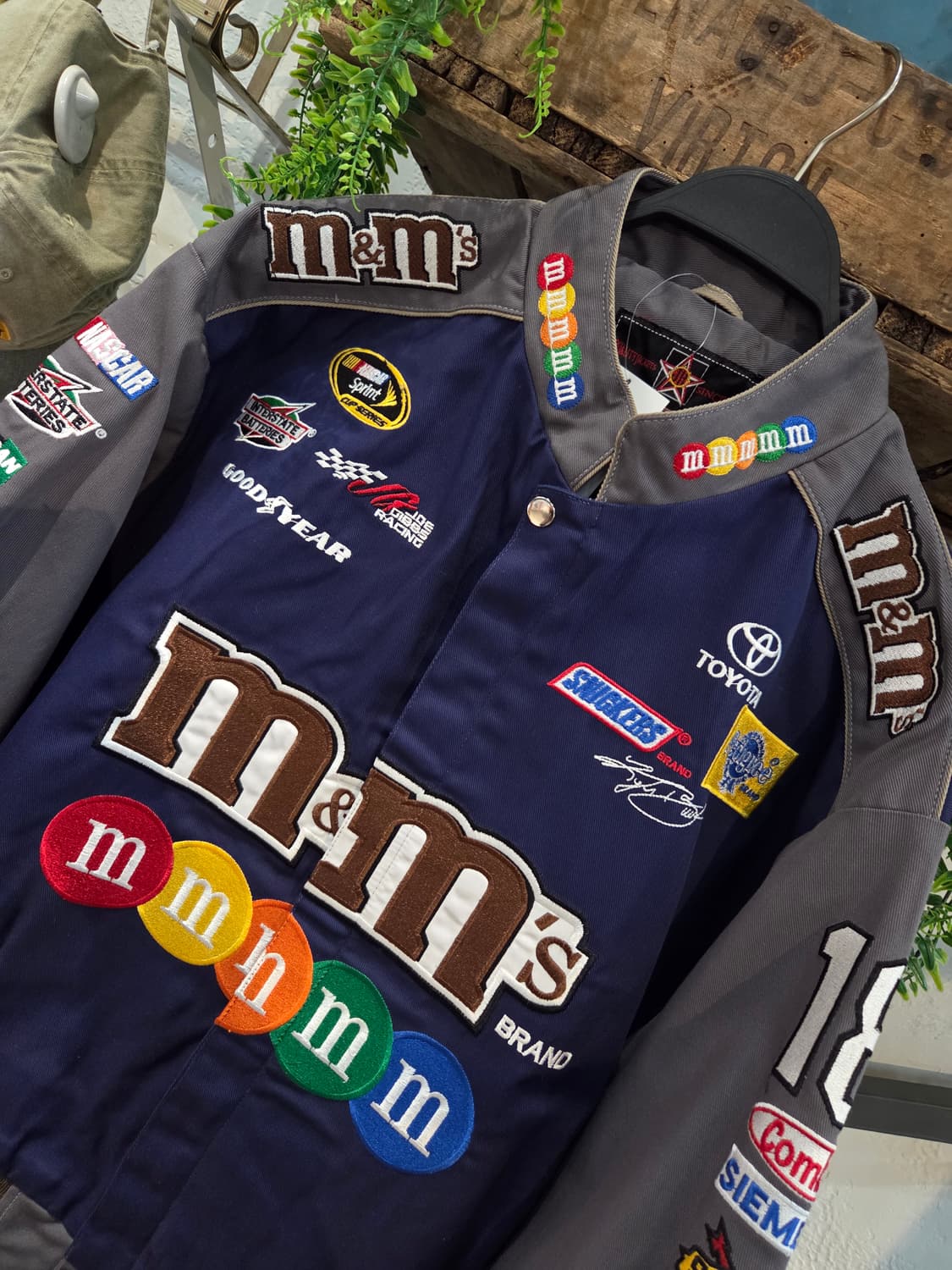 VINTAGE 빈티지 m&m 레이싱자켓 상품이미지1