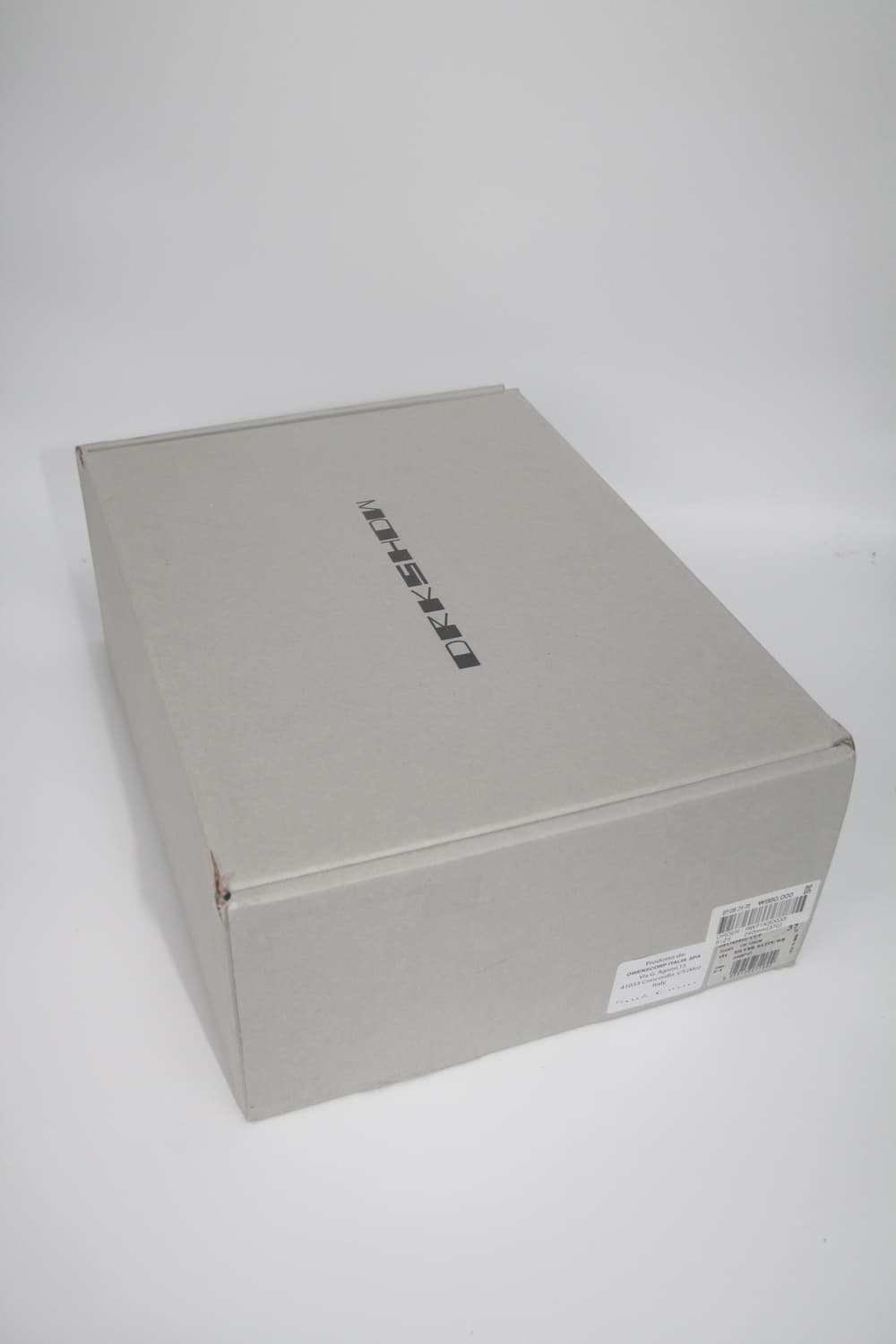 릭오웬스 다크쉐도우 실버 새틴 라몬즈 로우 스니커즈 상품이미지6