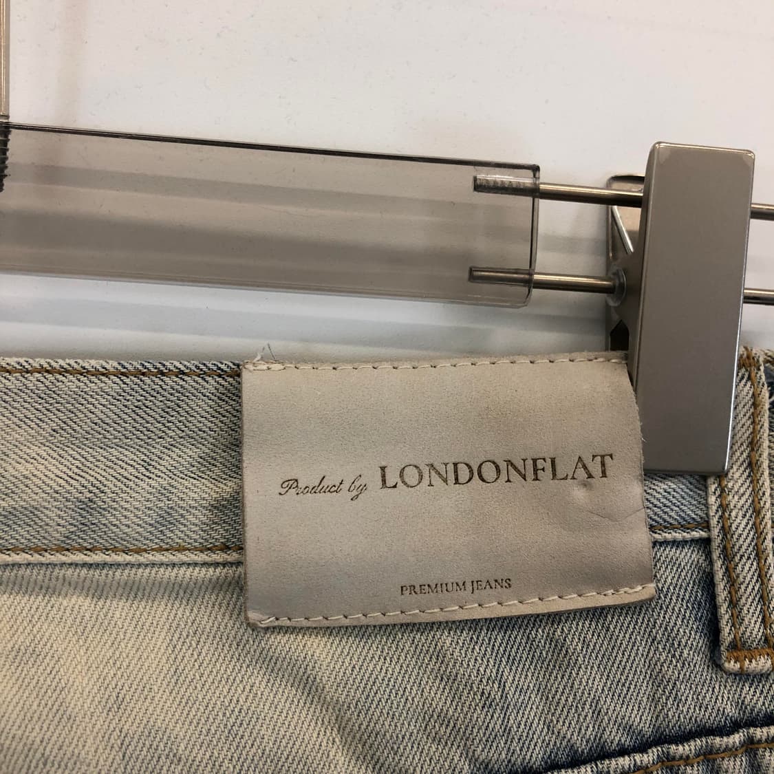 런던플랏 워싱 데님진 27 인치 상품이미지4