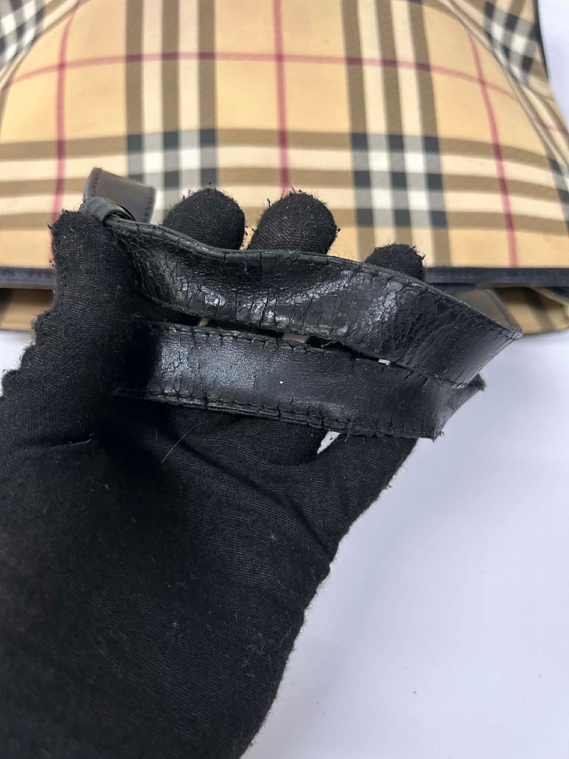 버버리 빈티지 노바체크 토트백 상품이미지9