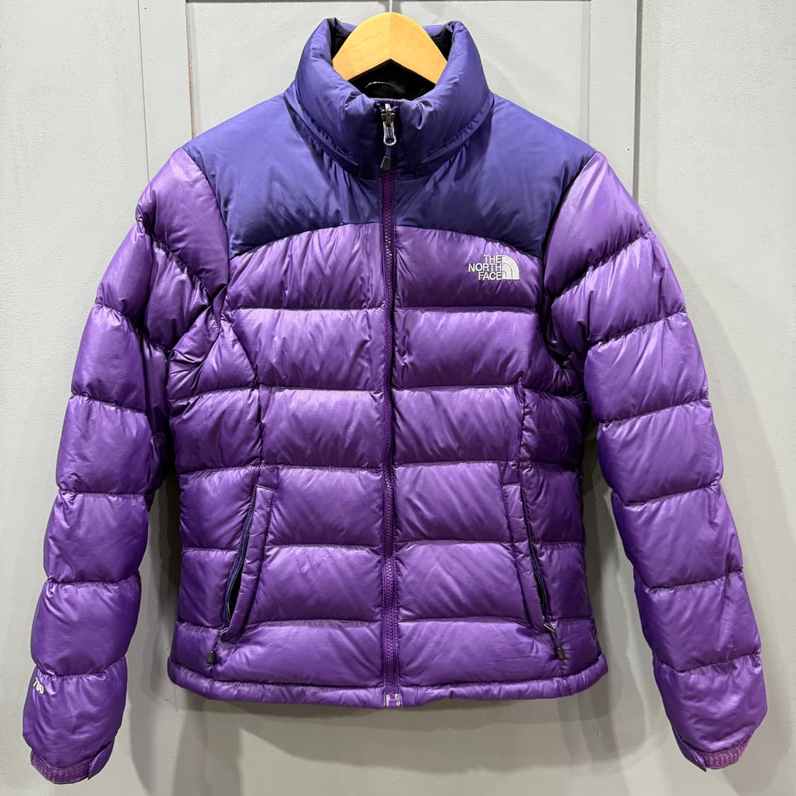 품명 - 90 W 노스페이스 700 눕시 구스 다운 패딩 점퍼 자 상품이미지3