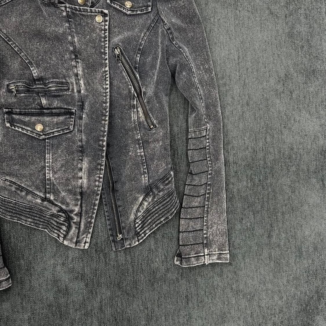 Stone washing denim jacket 상품이미지5