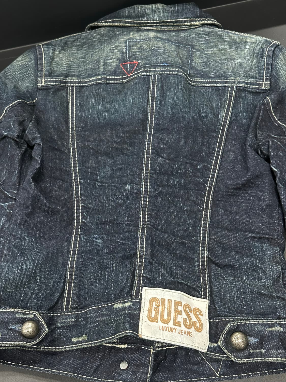 게스(GUESS) y2k 2000s 빈티지 워싱 데님 자켓 상품이미지6