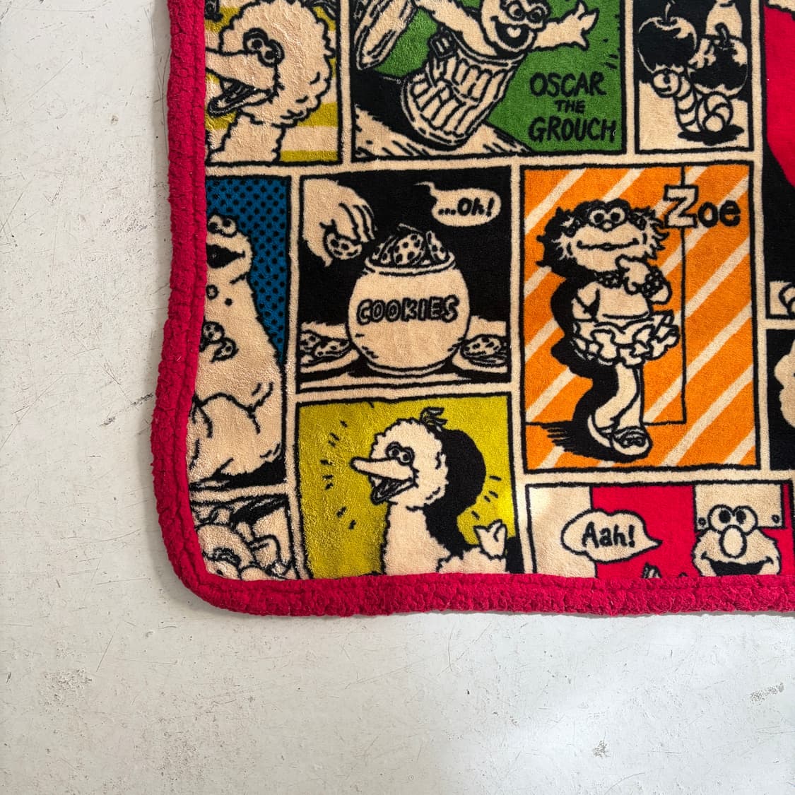 세서미 스트리트 빈티지 러그 OS 상품이미지3