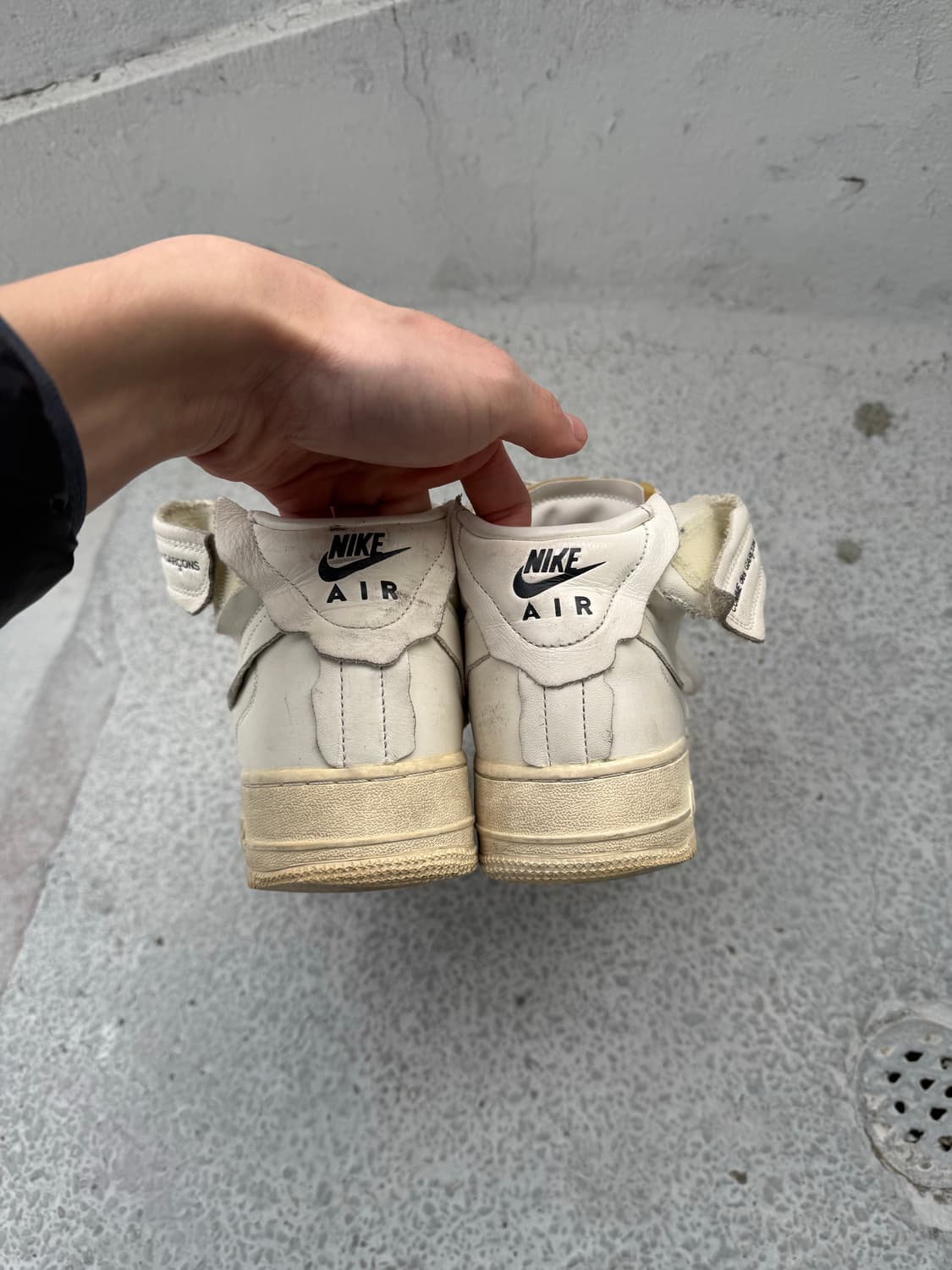 나이키 꼼데가르송 옴므플러스 에어포스 미드 [280] 상품이미지5