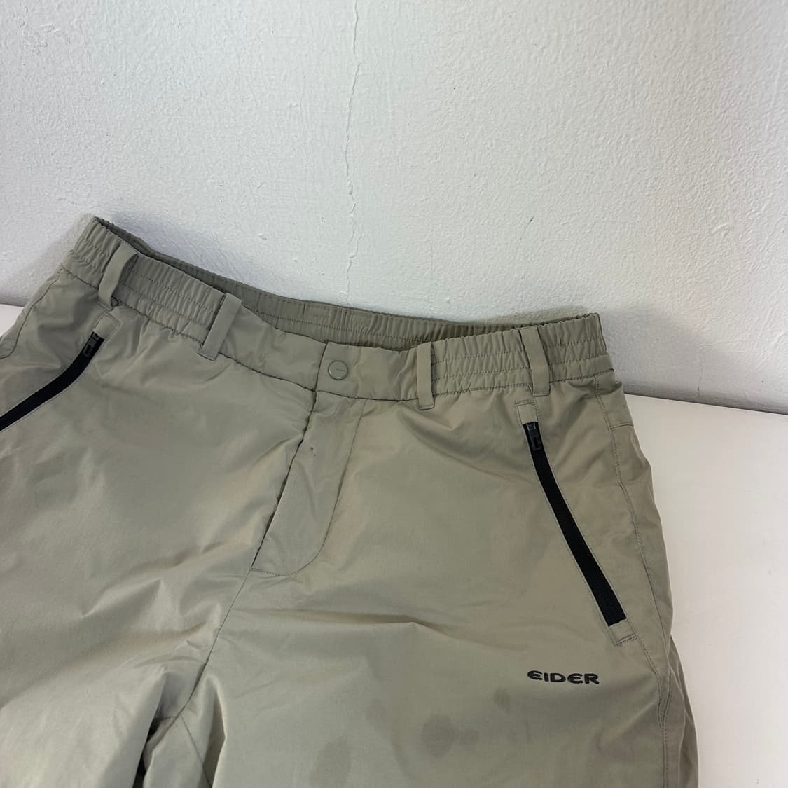 M 아이더 딥베이지 레귤러핏 등산 패딩팬츠 상품이미지3