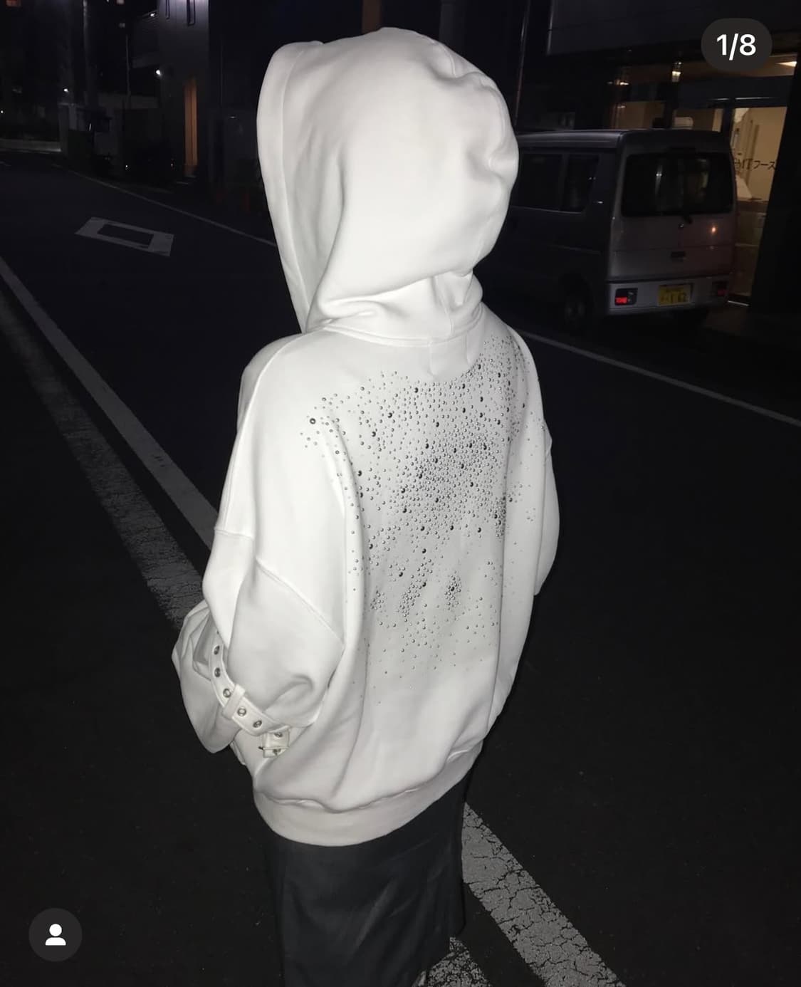 데어드 back stud hoodie  상품이미지3