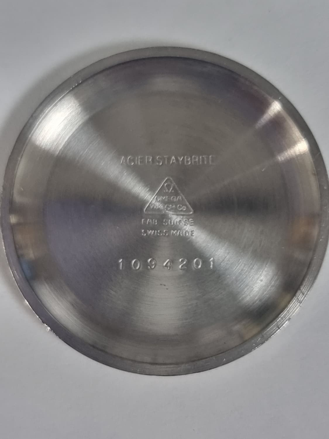 OMEGA 정품 오메가 독립초침 시계 1947년도 빈티지 자동35mm 상품이미지6