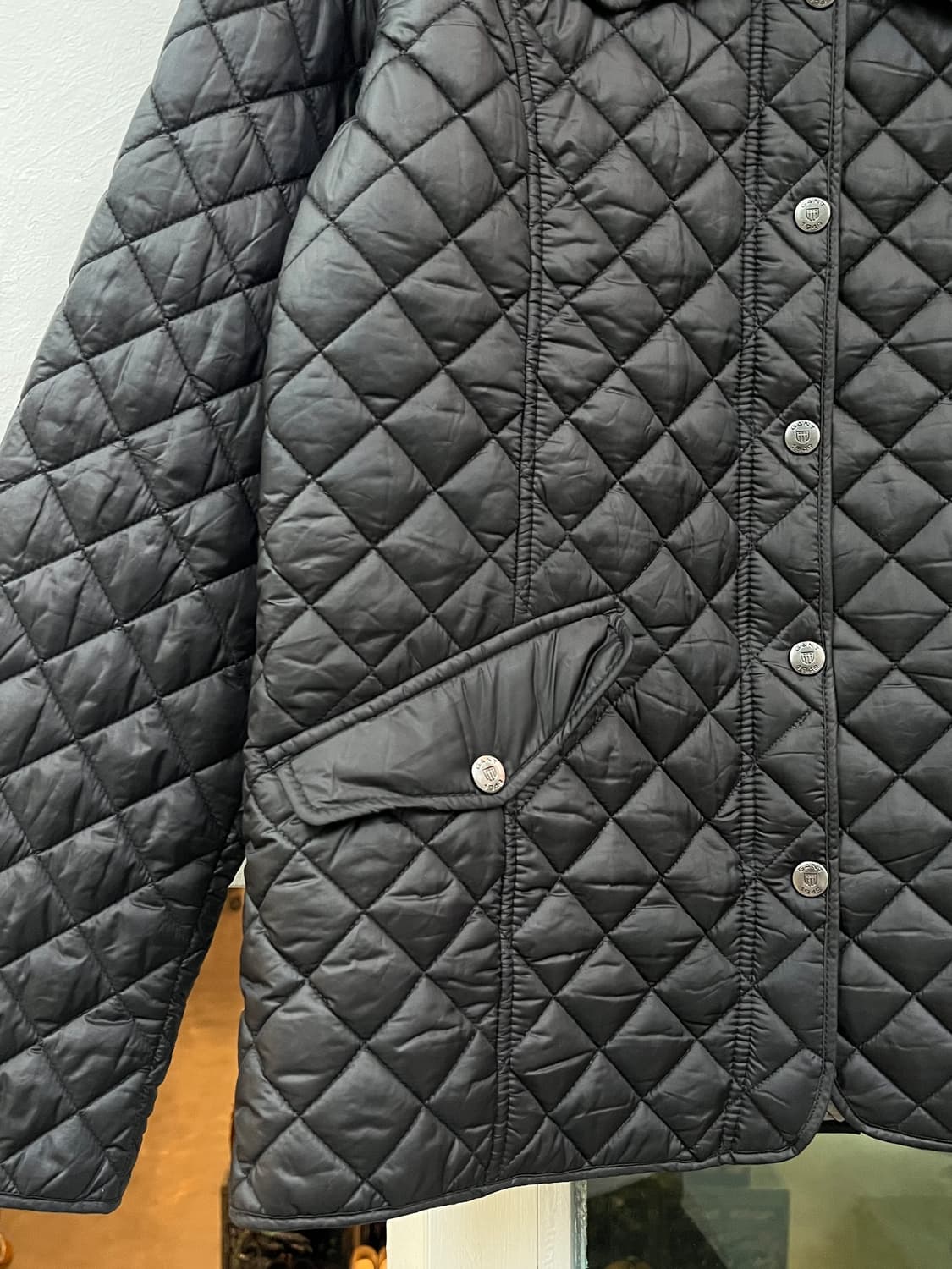 Gant 퀄팅 후드 자켓 L 상품이미지5