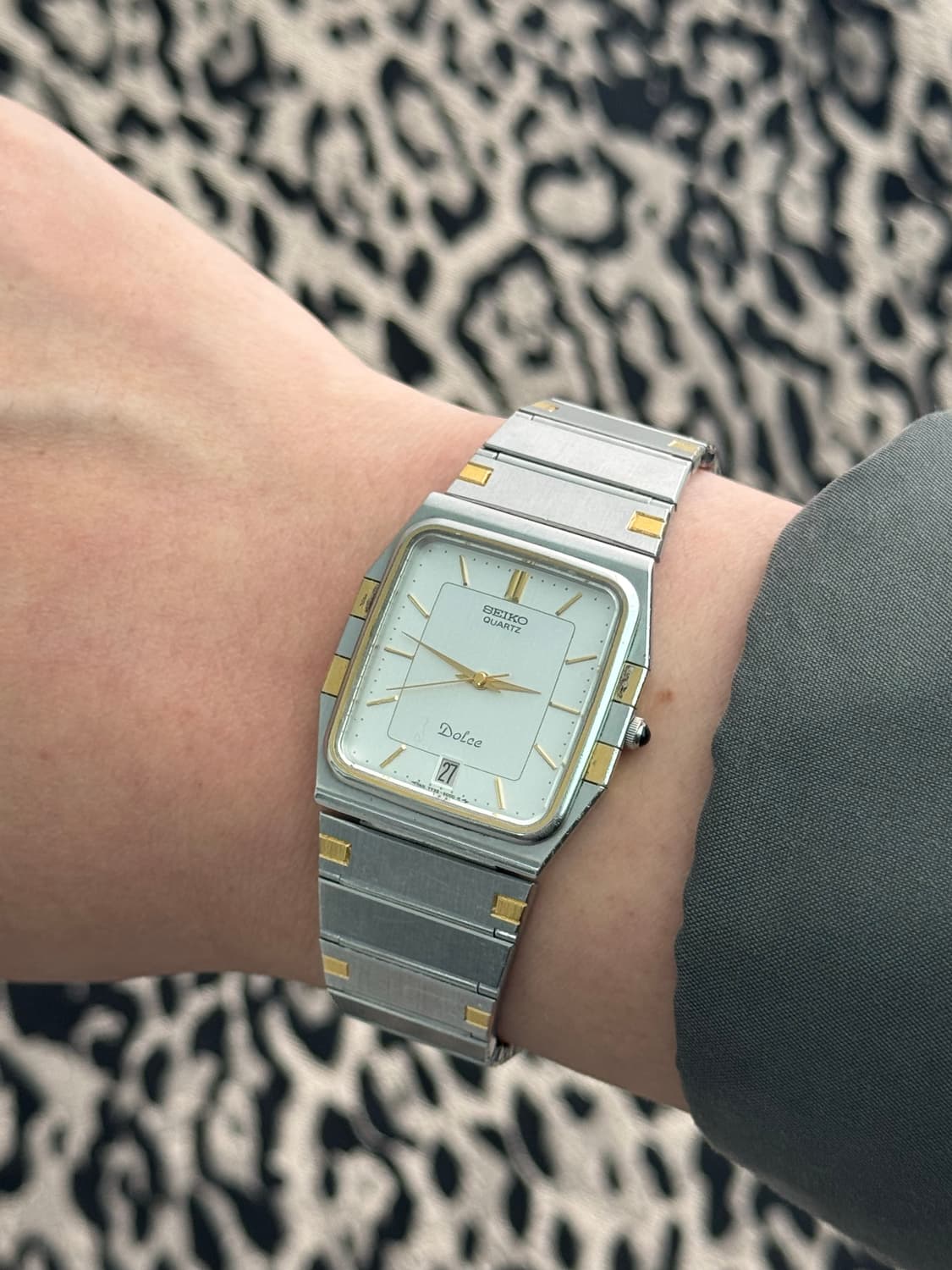 80s 빈티지 세이코 돌체 쿼츠 희귀 상품이미지10