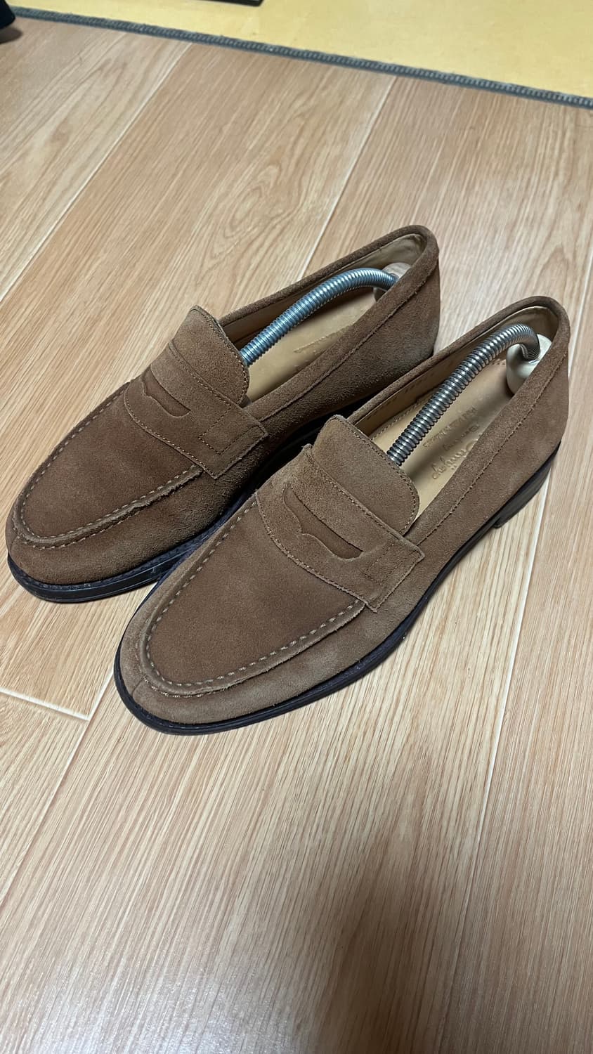 잘란스리와야 스웨이드 브라운 로퍼 UK6 (255-260) 상품이미지1