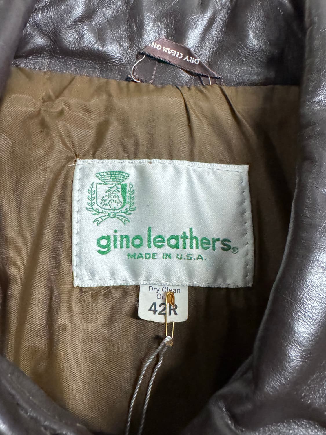 Gino Leathers A-2 가죽 자켓  상품이미지3
