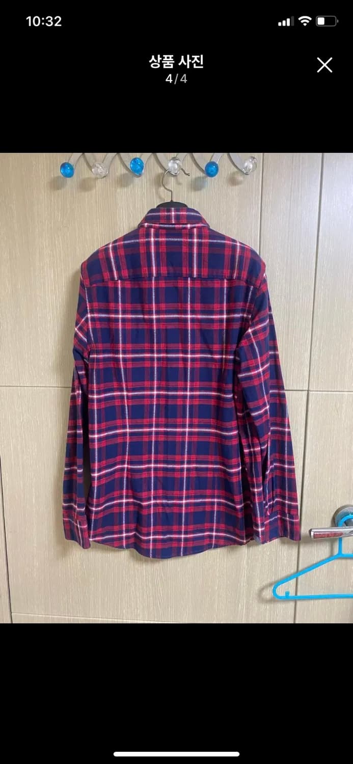 TOMMY HILFIGER 타미힐피거 체크 플란넬셔츠 M사이즈 상품이미지4