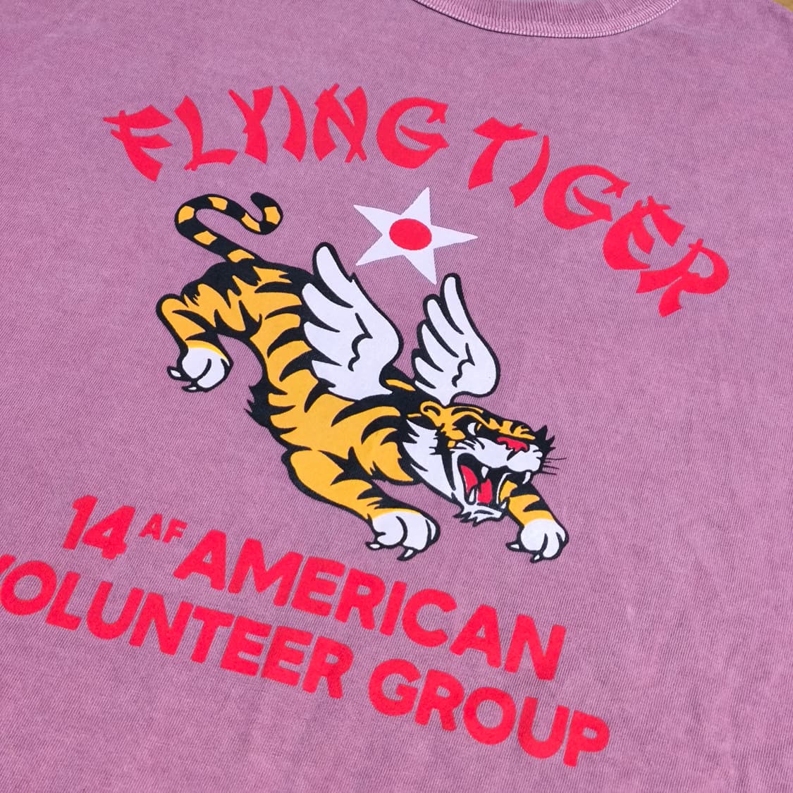 [M] 아웃스탠딩 Flying Tiger 밀리터리 티셔츠 상품이미지1