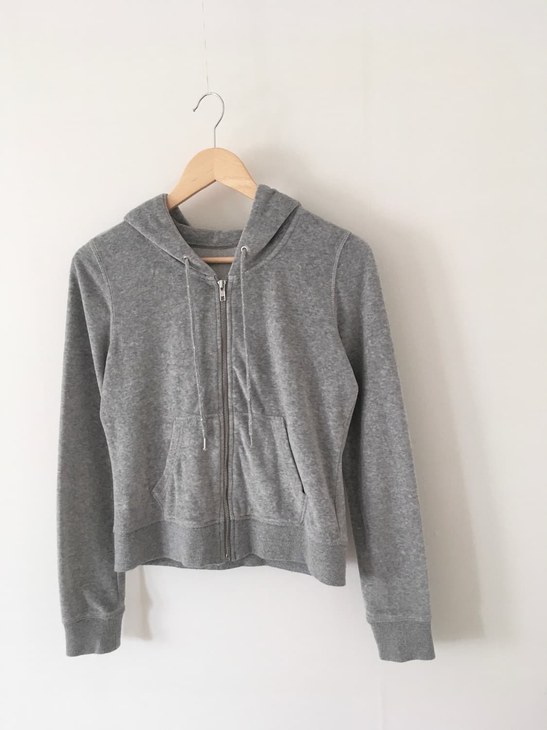 velvet glitter zip up hoodie 상품이미지2