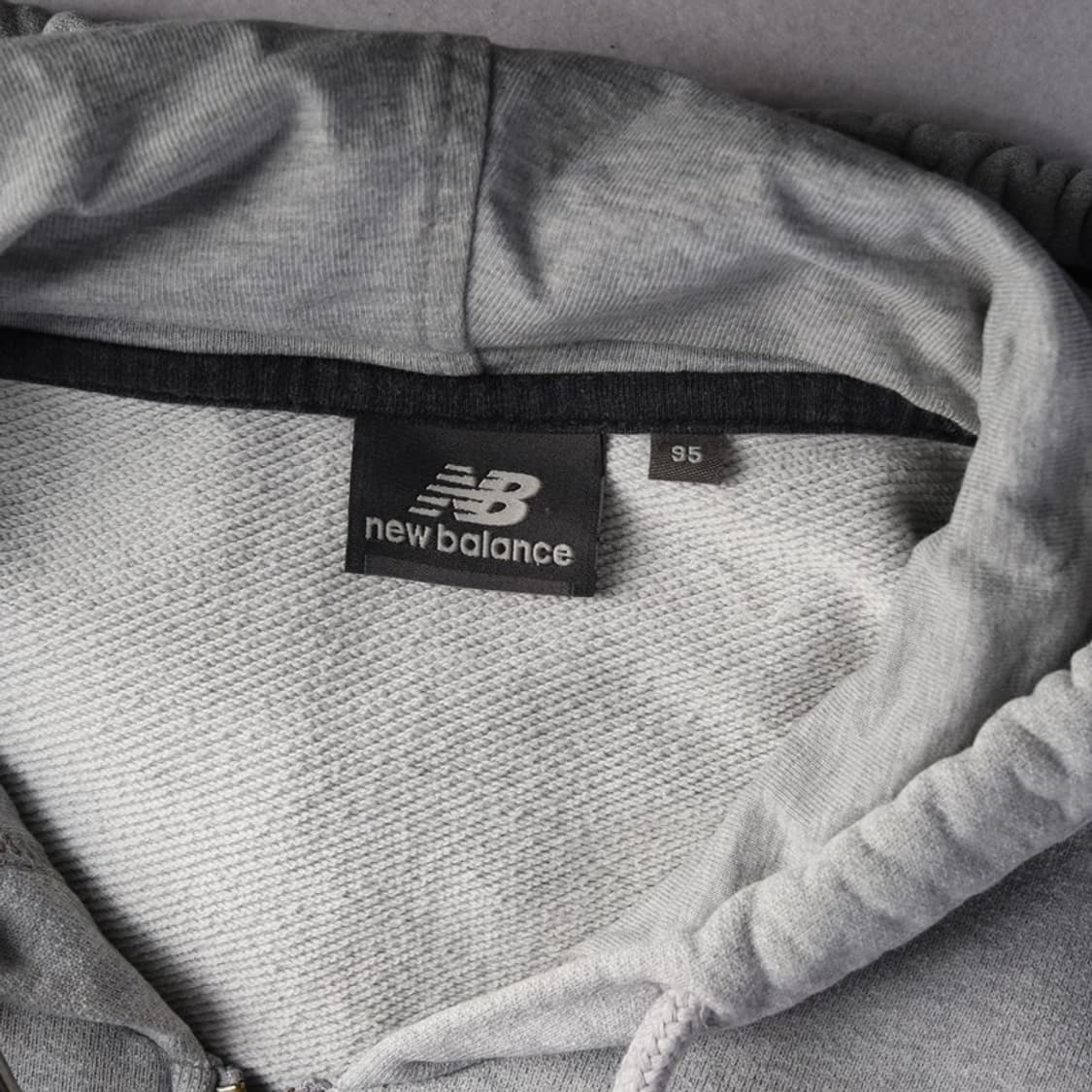 뉴발란스 그레이 후드집업  상품이미지5
