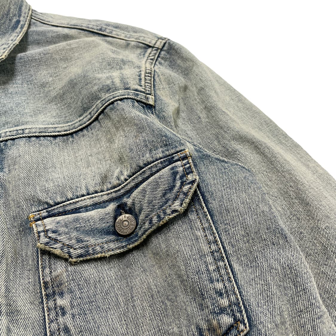 바우와우 블랭킷 라이너 데님 자켓 L 상품이미지5