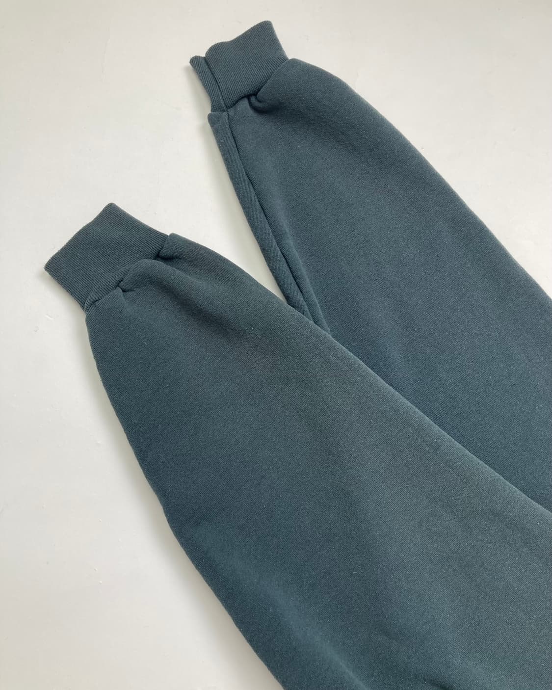 90s Russell Zip Up Hoodie (sage green) 상품이미지8