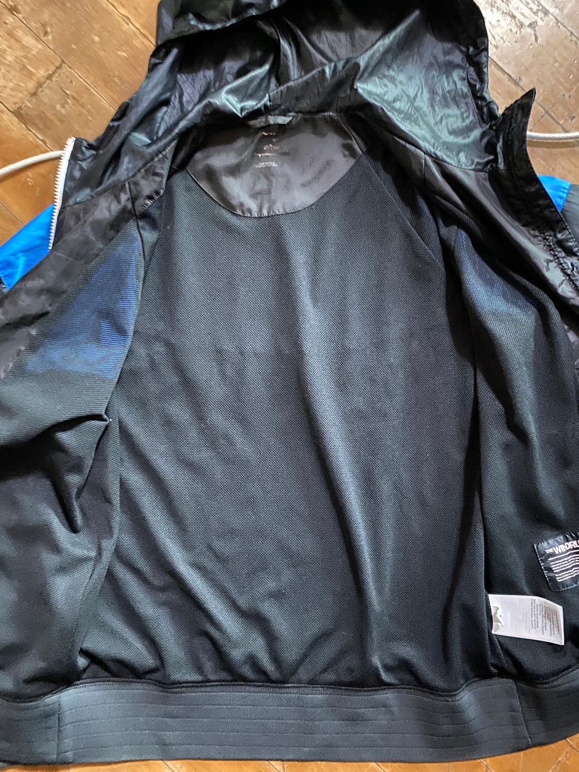 나이키 윈드러너 바람막이 블루/블랙 L (100~105) 상품이미지3