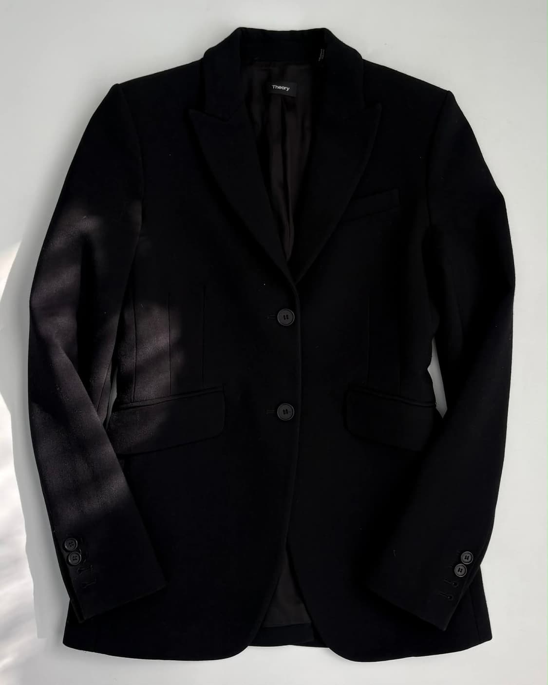 [4] 띠어리 블랙 테일러드 블레이져 자켓 made in usa 상품이미지1