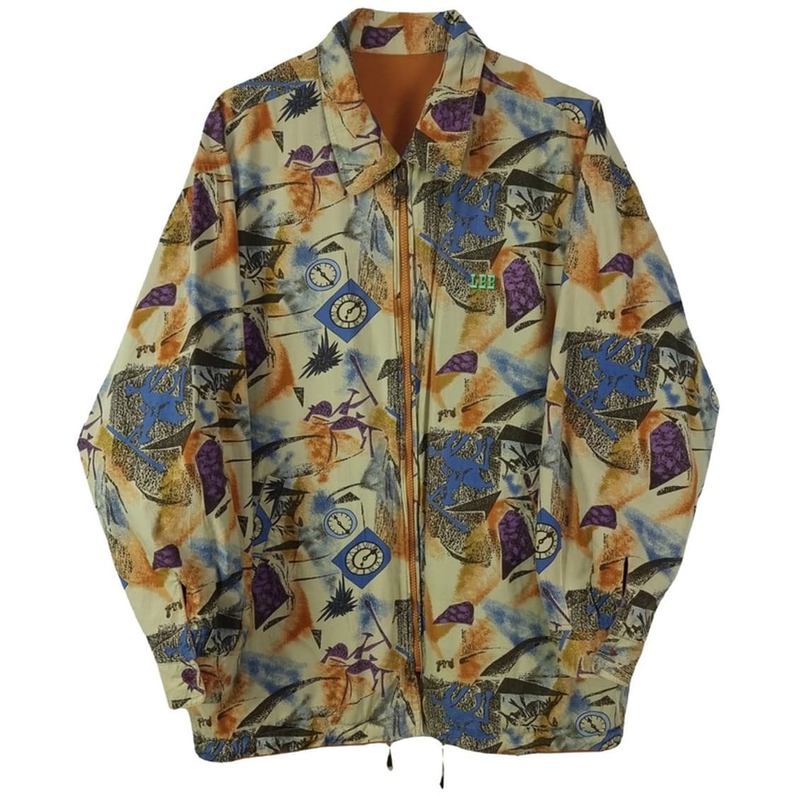 [리] 90'S 빈티지 리버시블 양면 에스닉 패턴 자켓 M18632 상품이미지5