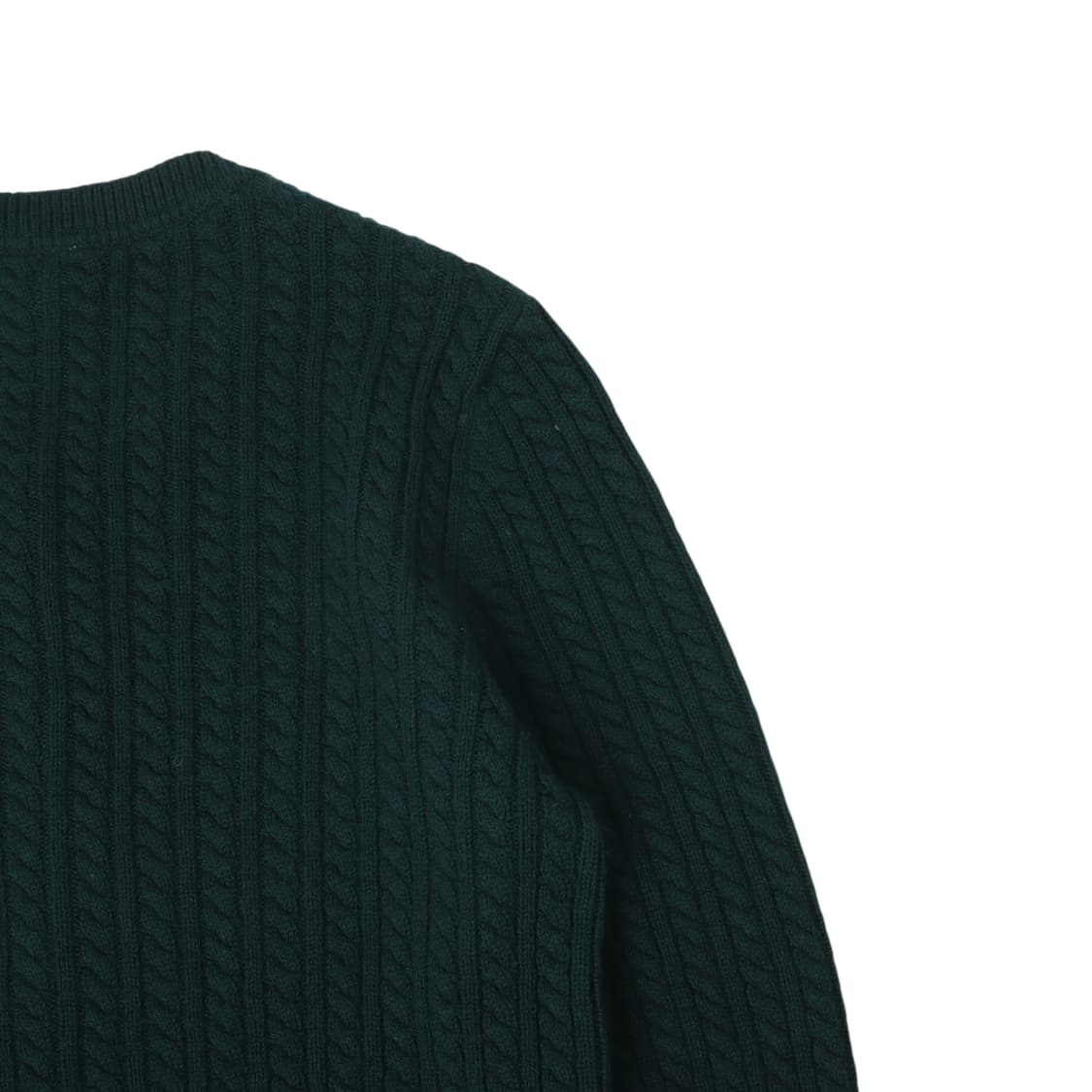 라코스테 딥그린 케이블 라운드 가디건 상품이미지6