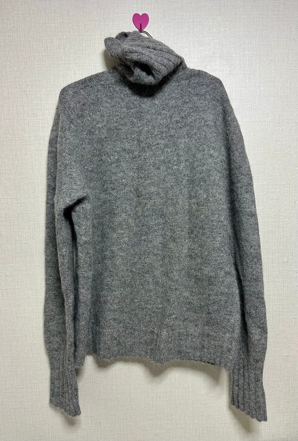 코스 COS 청키 터틀넥 니트 멜란지 L 상품이미지2