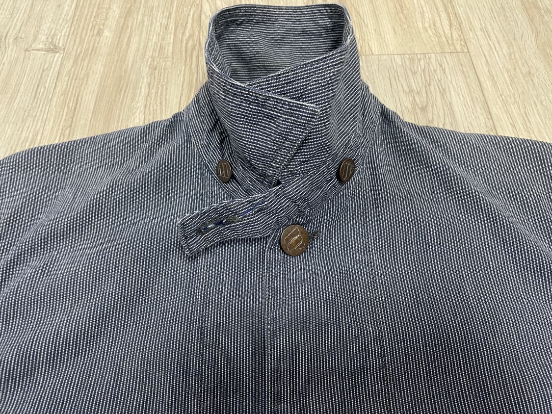 95) 40's 복각 웨어하우스 더블웍스 히코리 커버올 상품이미지7