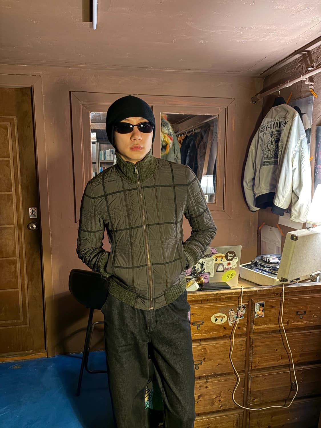 DOLCE GABBANA CHECK PATTERN JACKET 상품이미지1