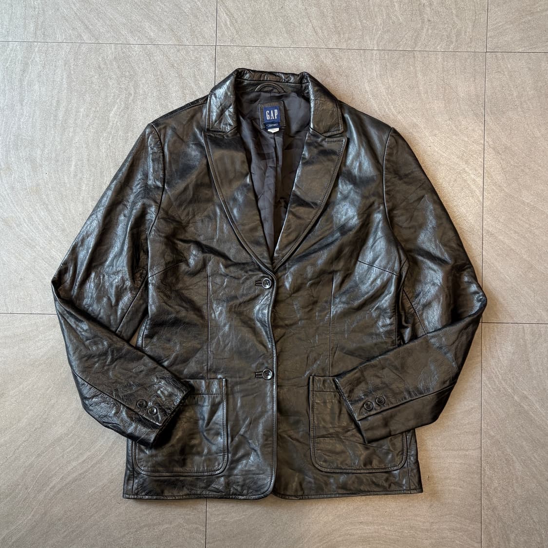 올드 갭 레더 저켓  상품이미지1