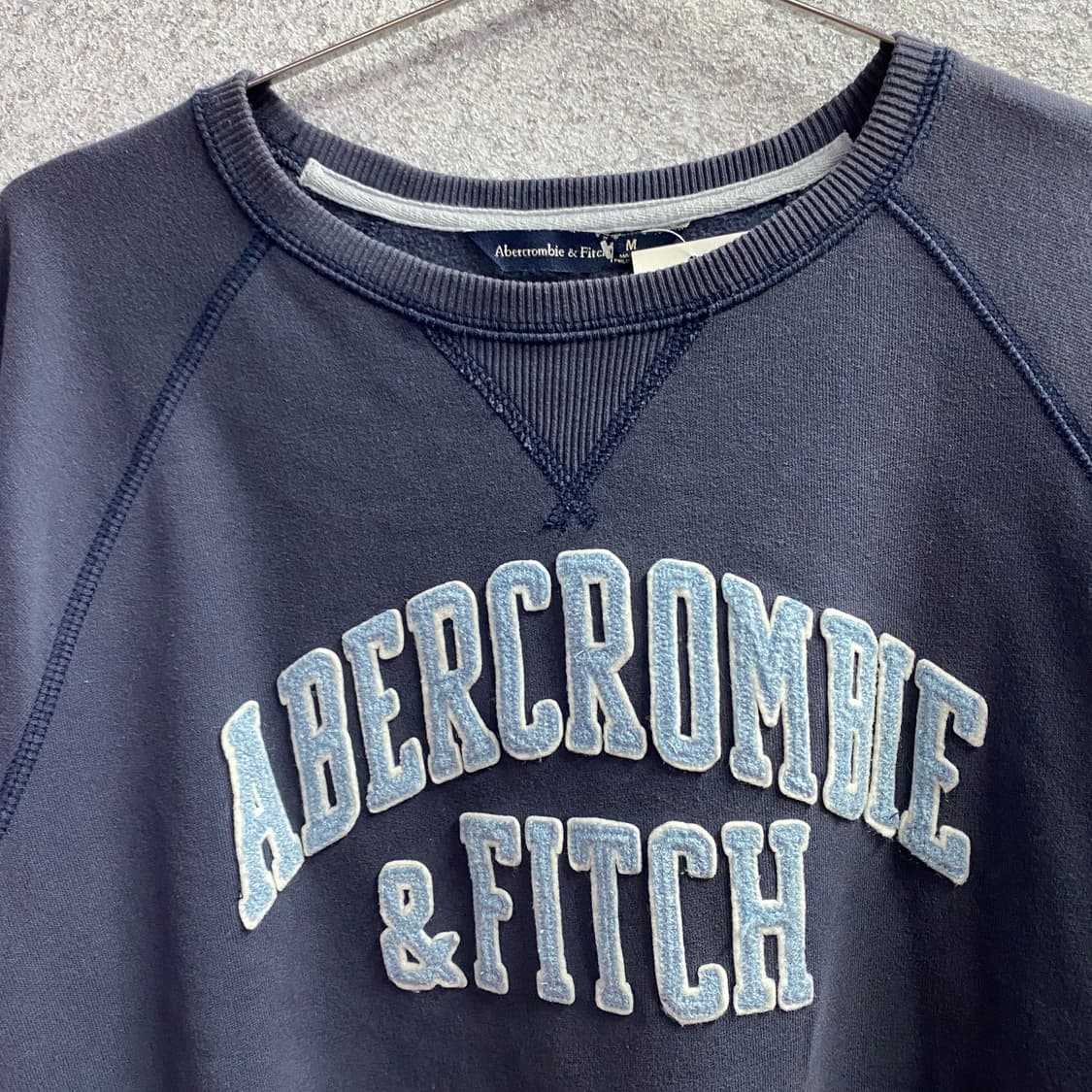 아베크롬비 앤 피치 쉐르파로고 네이비 스웻 B4588 상품이미지3