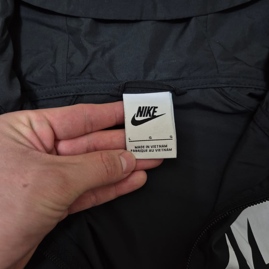 나이키 키즈 패커블 빅로고 후드 바람막이 자켓 L(12-13) 상품이미지6