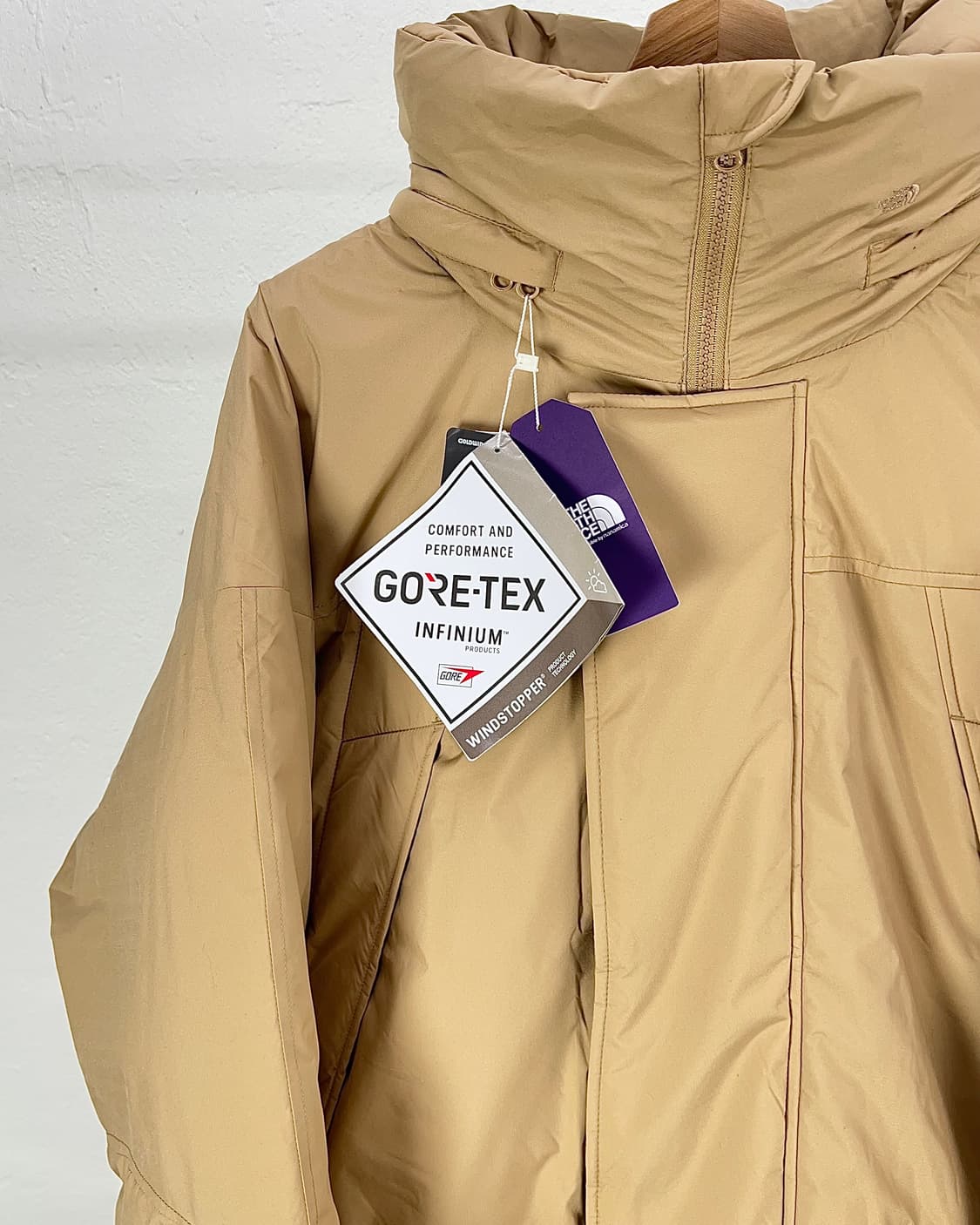 노스페이스 x 나나미카 퍼플 라벨 고어텍스 인피니움 다운 패딩 코트 상품이미지3