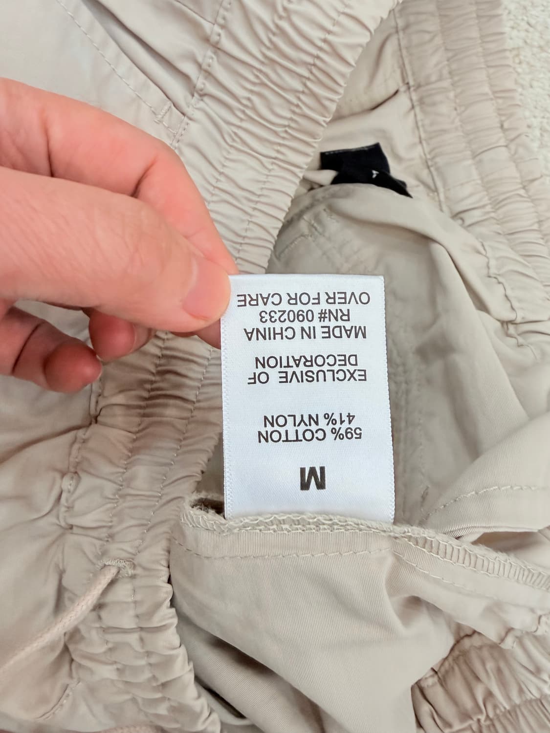 피오갓 에센셜 스트링 바지 M 상품이미지6