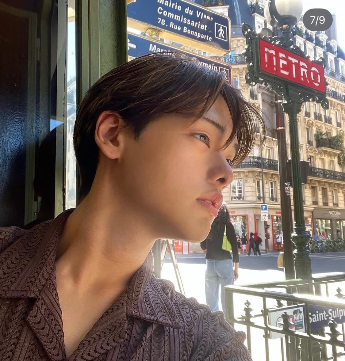 [L] 커먼스웨덴 크로쉐패턴 셔츠 상품이미지6