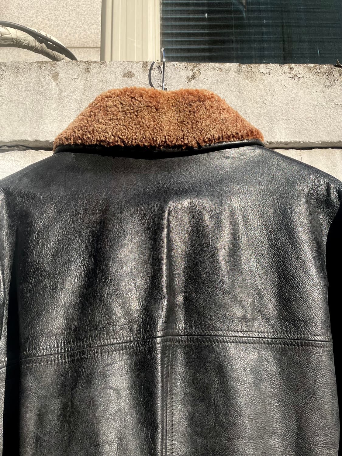 Made in Italy vintage lambskin leather j 상품이미지7