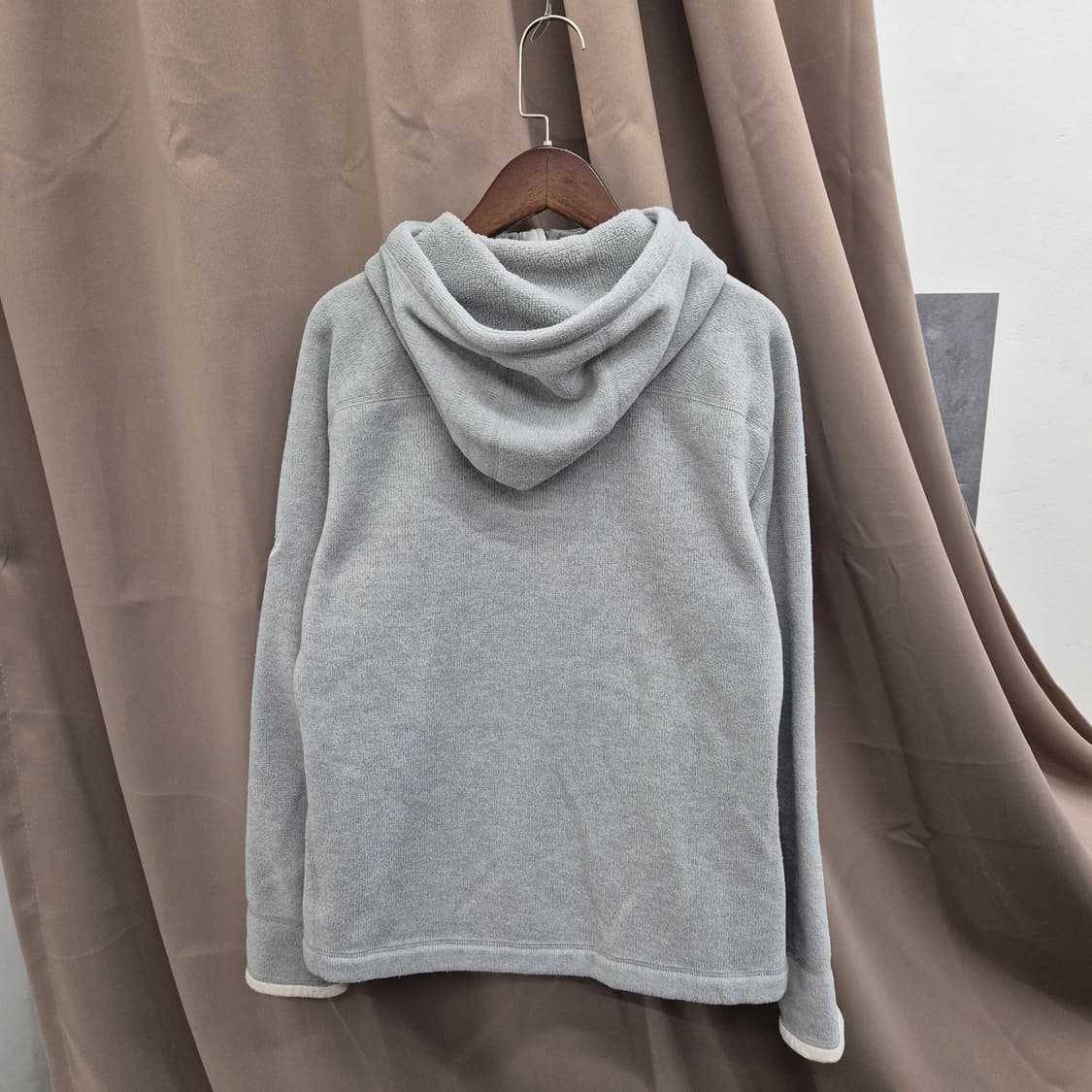 마무트 여성 기모 후드 집업 S 상품이미지3