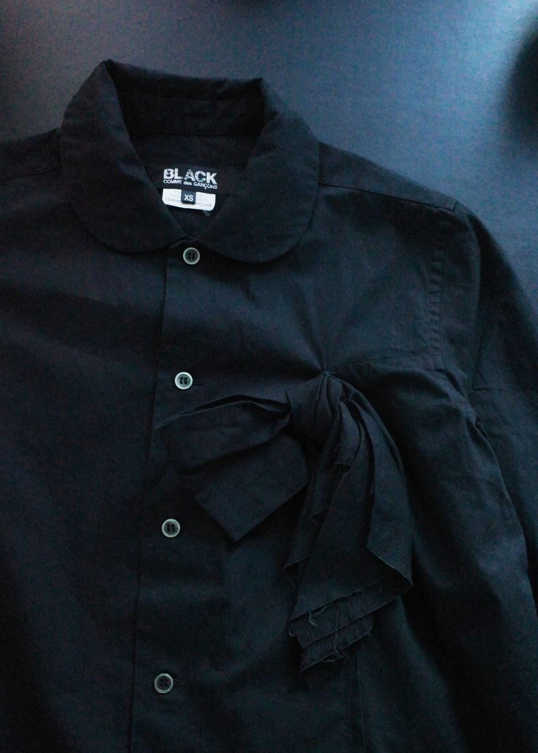 꼼데가르송 블랙 리본 셔츠 상품이미지4