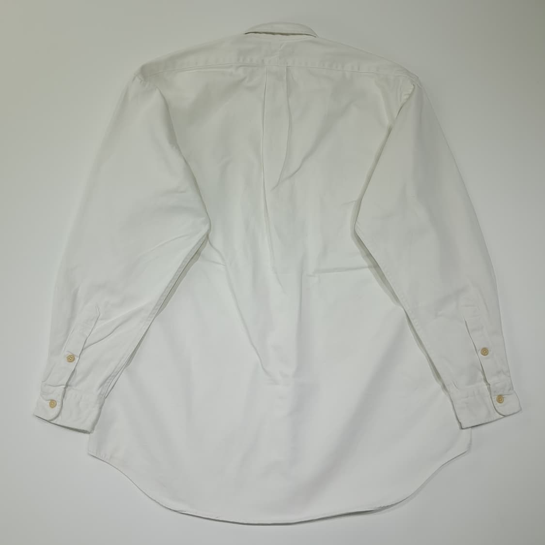 CL582 L 폴로 90s 미국판 코튼 트윌 플랩포켓 화이트 셔츠 남방 상품이미지8