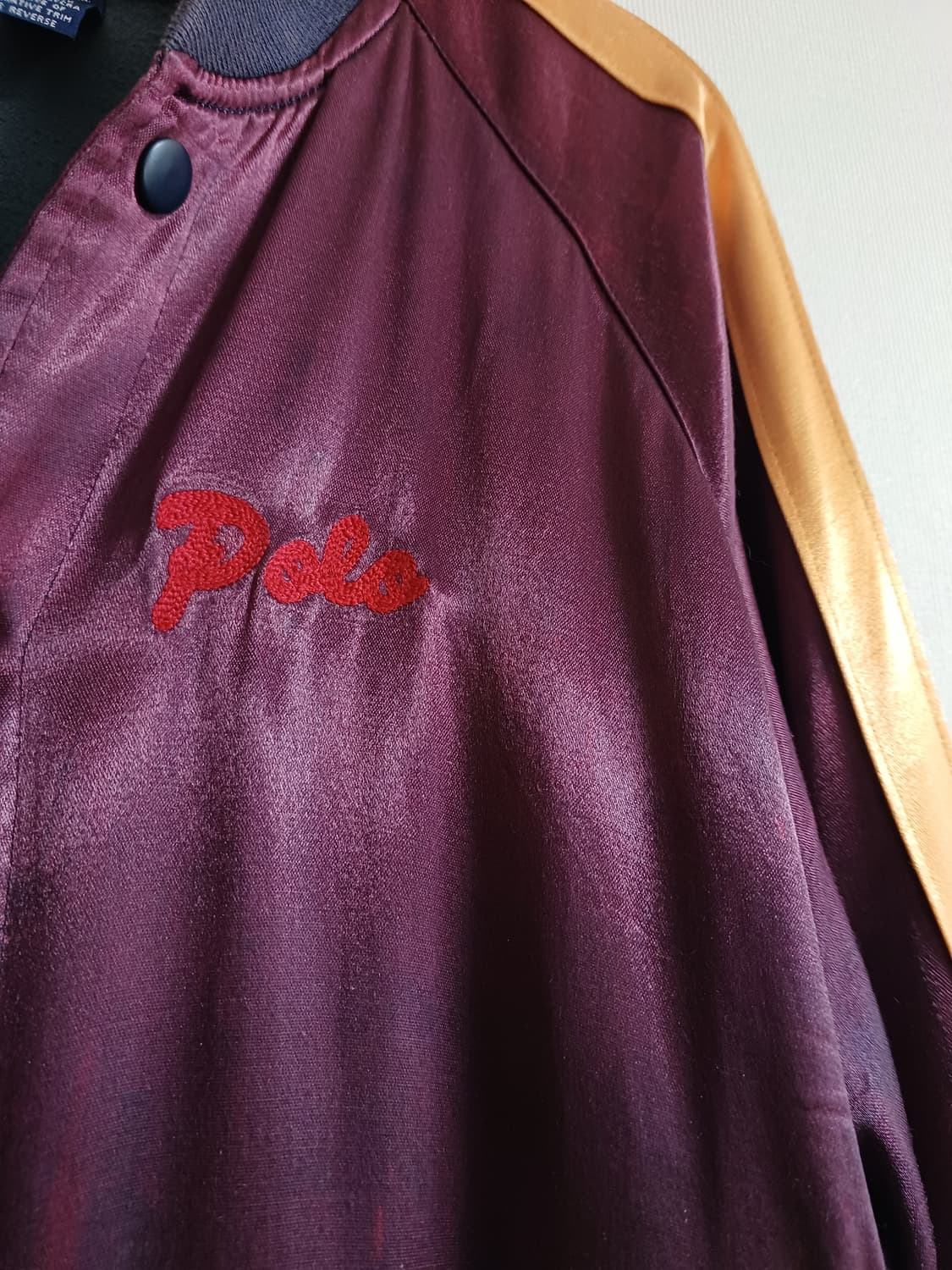 90년대 폴로스포츠 새틴 스카잔 자켓 90s 랄프로렌 스타디움 상품이미지8