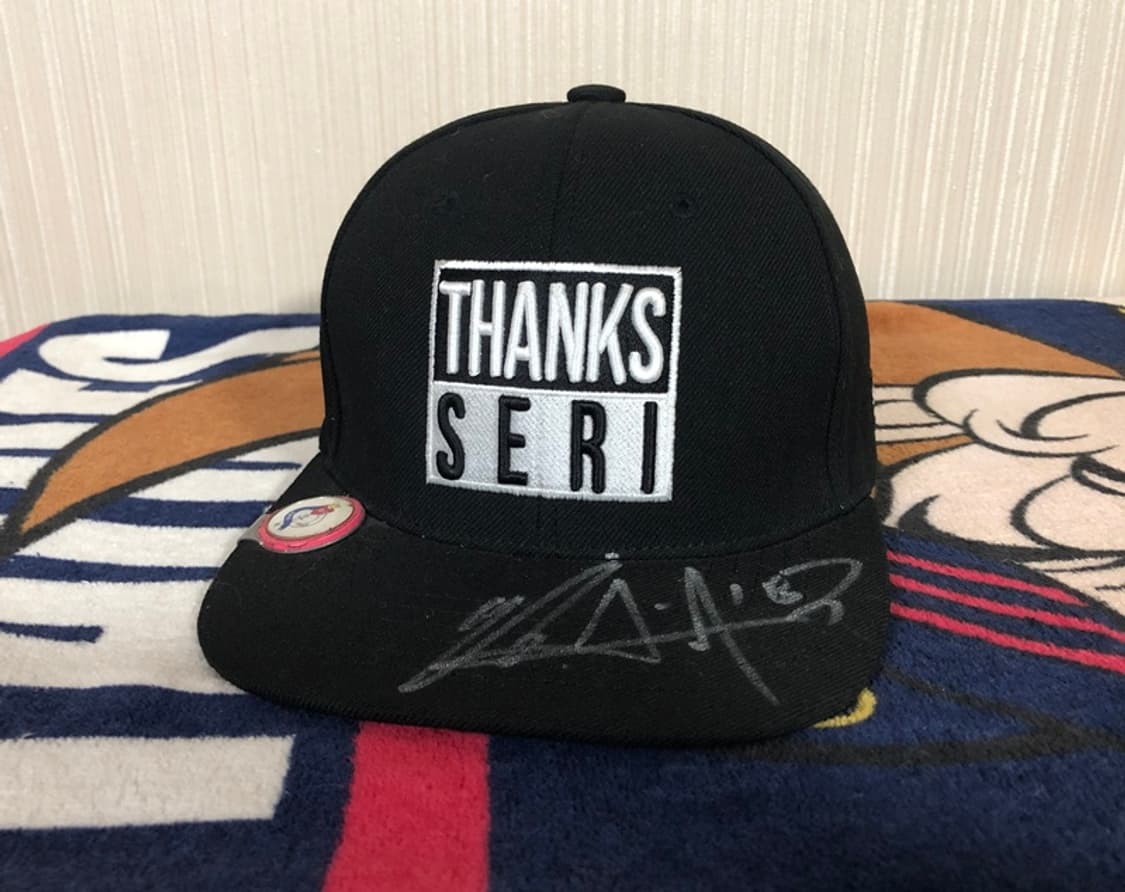 LPGA KEB-하나은행 챔피언십 박세리은퇴기념 땡스세리 싸인모자/캡 상품이미지1