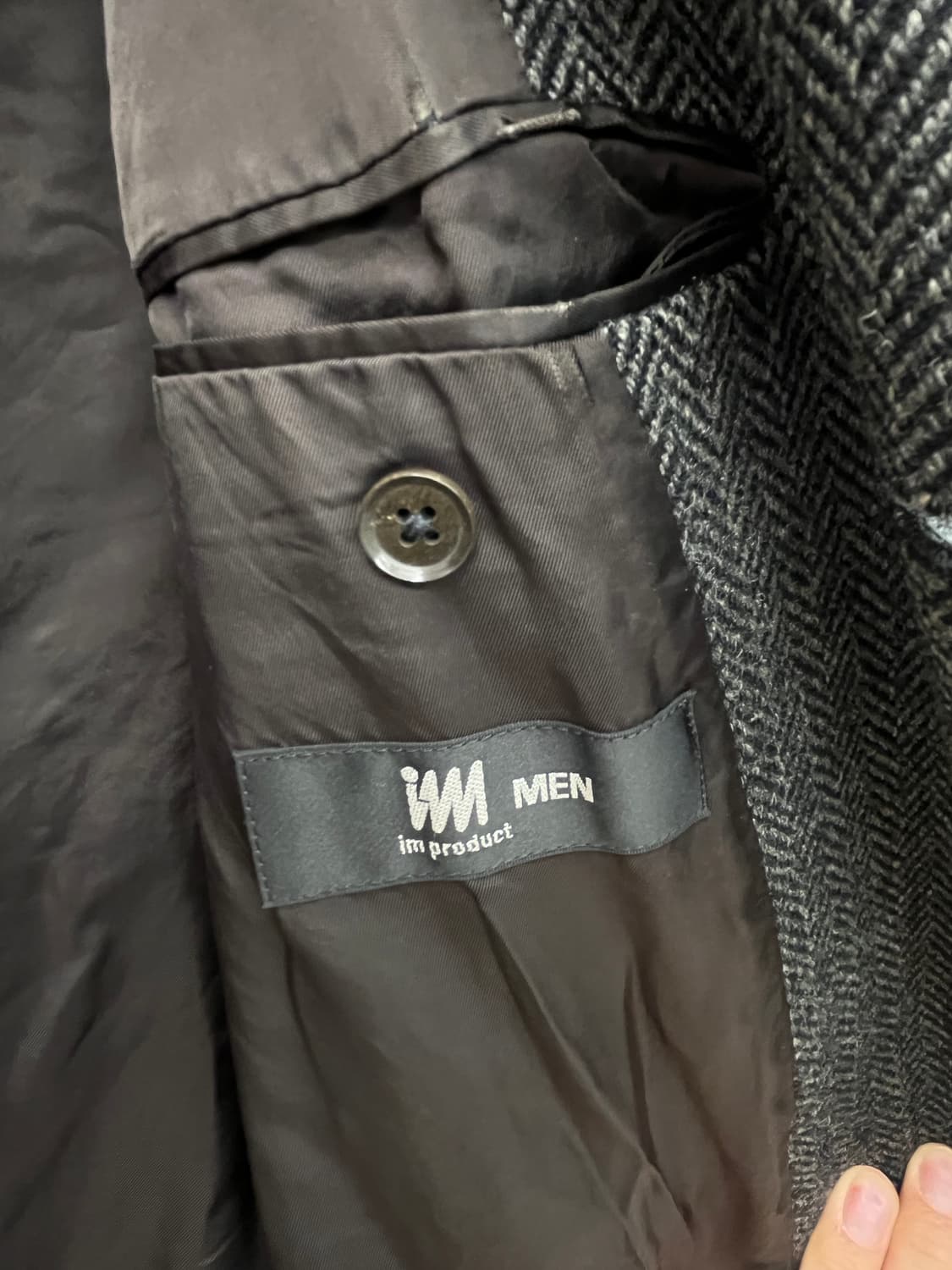 issey  miyake herringbone coat 상품이미지4